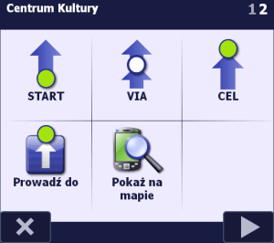 AutoMapa dla Windows - Menu kontekstowe dla POI w oknie Zarządzanie: menu proste - strona 2 Menu kontekstowe dla POI w oknie Zarządzanie: menu proste - strona 2