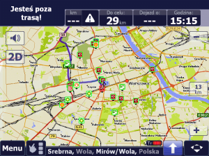 Znaleziony POI dla opcji W bliższej/ dalszej okolicy