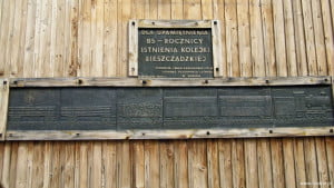 Stacja kolejki wąskotorowej w Majdanie