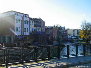 Kamienice przy Wyspie Młyńskiej