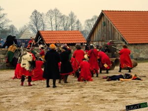 Inscenizacja szturmu na zamek w Tykocinie
