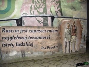Mural na ul. Piłsudskiego w Białymstoku
