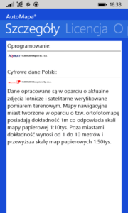 Menu Szczegóły Menu Szczegóły