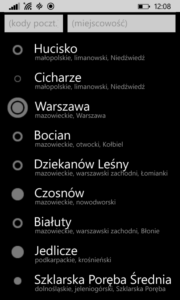 Wyszukiwanie adresu Wyszukiwanie adresu
