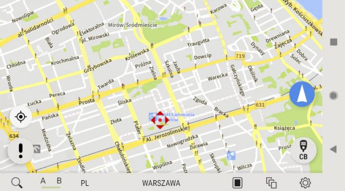 W jaki sposób ustawić różne skale wyświetlania POI w AutoMapie dla systemu Android?