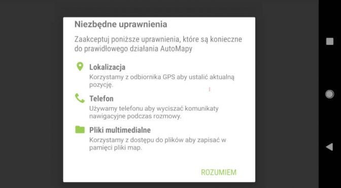 Została wydana AutoMapa dla systemu Android w wersji 5.4.10!