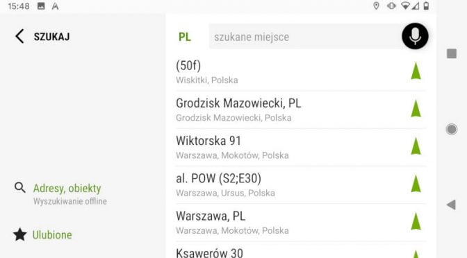 Została opublikowana AutoMapa dla systemu Android w wersji 5.5.5 Beta!
