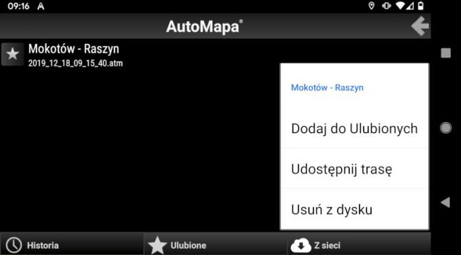 Została opublikowana AutoMapa dla Android w wersji 5.5.14!