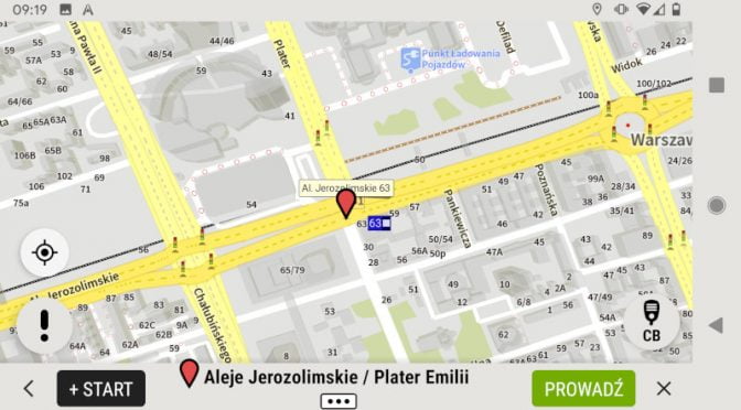 Została opublikowana testowa AutoMapa dla Android w wersji 5.5.14!