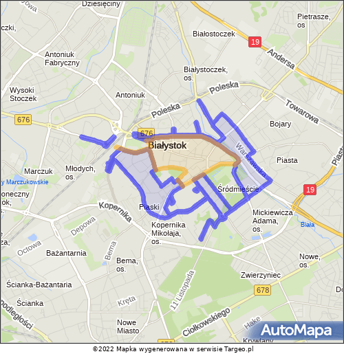 Białystok – Strefa Płatnego Parkowania