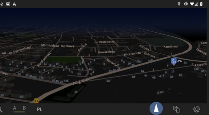 Została opublikowana testowa AutoMapa dla Android w wersji 5.5.16!