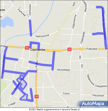Ciechanów Strefa Płatnego Parkowania mapa Targeo Ciechanów Strefa Płatnego Parkowania mapa Targeo