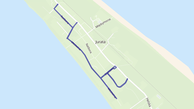 Jurata – Strefa Płatnego Parkowania