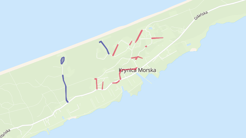 Krynica Morska – Strefa Płatnego Parkowania