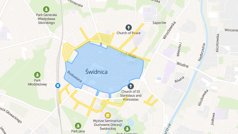 Świdnica – Strefa Płatnego Parkowania