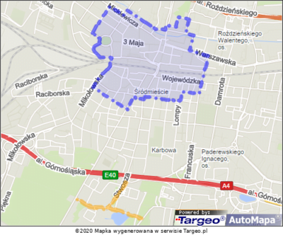 Katowice - Strefa Płatnego Parkowania