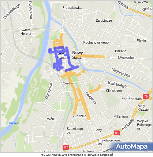Nowy Sącz – Strefa Płatnego Parkowania