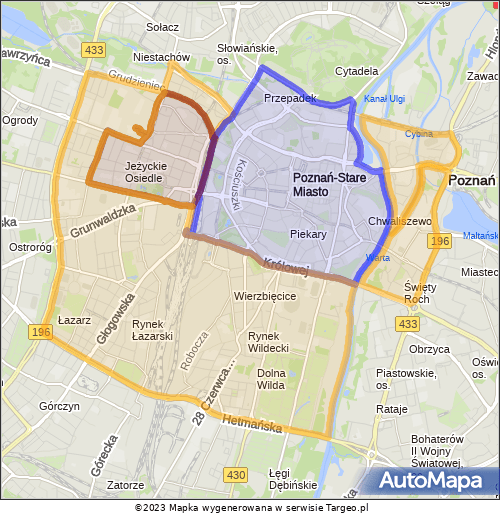 Poznań – Strefa Płatnego Parkowania