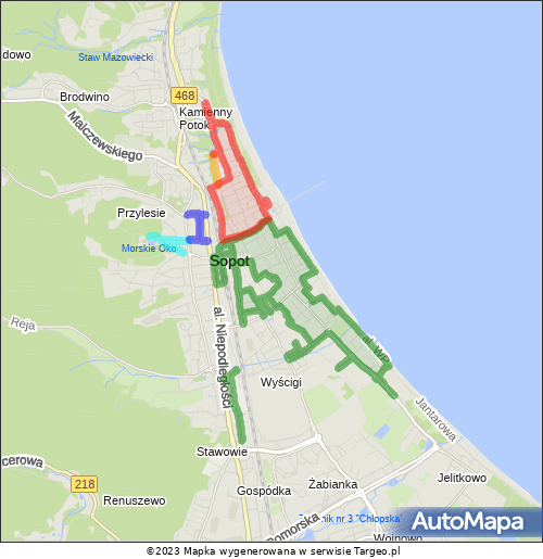 Sopot – Strefa Płatnego Parkowania