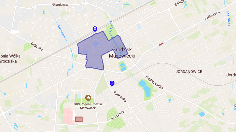 Grodzisk Mazowiecki – Strefa Płatnego Parkowania