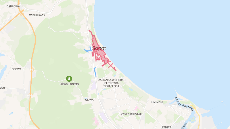Sopot – Strefa Płatnego Parkowania