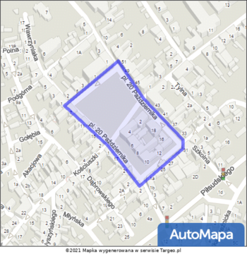 Śrem Strefa Płatnego Parkowania mapa Targeo Śrem Strefa Płatnego Parkowania mapa Targeo