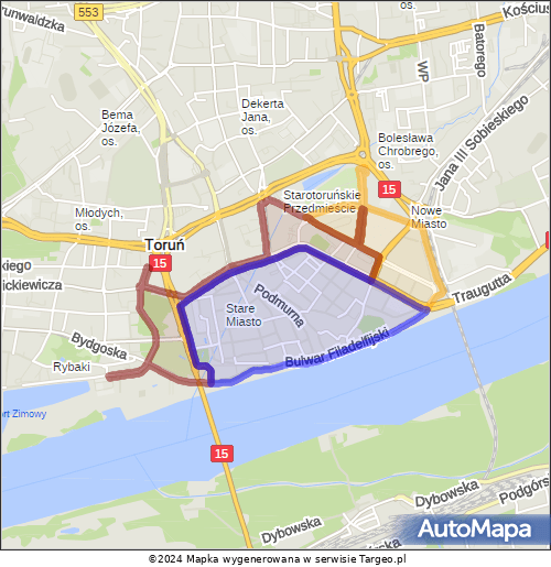 Toruń – Strefa Płatnego Parkowania