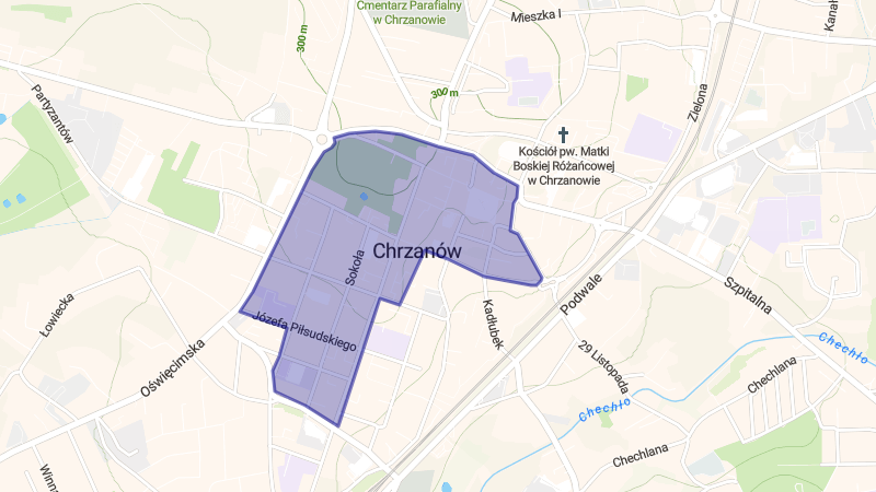 Chrzanów – Strefa Płatnego Parkowania