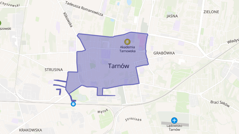 Tarnów – Strefa Płatnego Parkowania