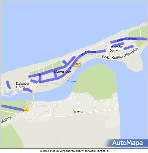 Dziwnów – Strefa Płatnego Parkowania