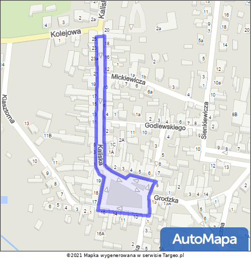 Grabów nad Prosną – Strefa Płatnego Parkowania