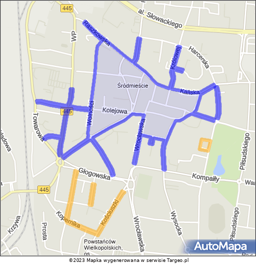 Ostrów Wielkopolski – Strefa Płatnego Parkowania