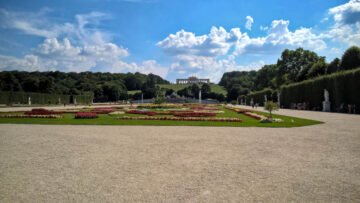 Schonbrunn ogród przypałacowy