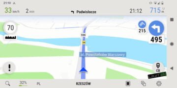 AutoMapa Android - LikeMapboxGuidance - nawigowanie