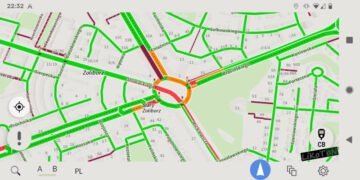 AutoMapa Android - Traffic