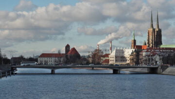 Wrocław - Widok z Mostu Grunwaldzkiego
