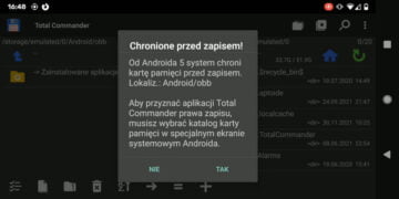 Total Commander Komunikat Chronione przed zapisem Total Commander Komunikat Chronione przed zapisem