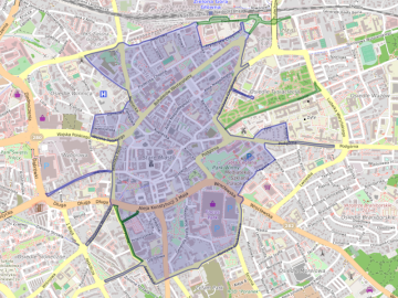 Zielona Góra - Strefa Płatnego Parkowania na mapie uMap Zielona Góra - Strefa Płatnego Parkowania na mapie uMap