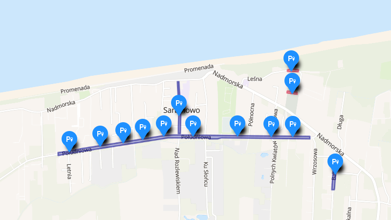 Sarbinowo – Strefa Płatnego Parkowania