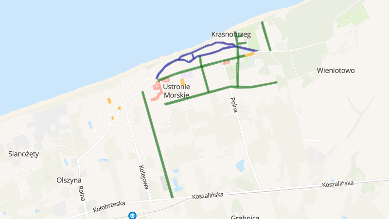Ustronie Morskie – Strefa Płatnego Parkowania Niestrzeżonego
