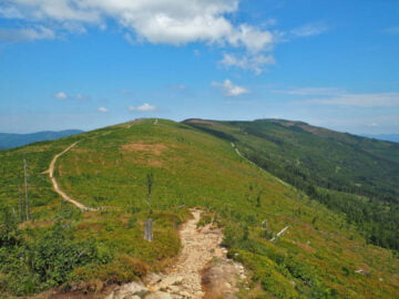 Kopa Skrzyczeńska, Małe Skrzyczne i Skrzyczne