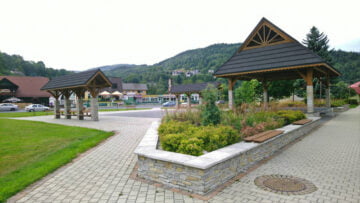 Skwer w Zawoi Skwer w Zawoi