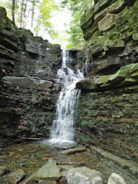 Wodospad na Mosornym Potoku Wodospad na Mosornym Potoku