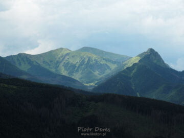 Tatry Zachodnie z Kopieńca Wielkiego