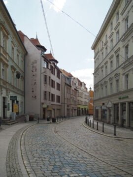 Wałbrzych Ulica Henryka Sienkiewicza