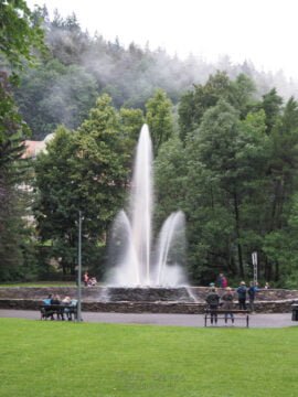 Duszniki-Zdrój Kolorowa Fontanna