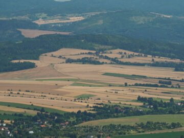 Szczeliniec Wielki Widok na Radków