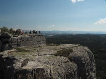 Szczeliniec Wielki Taras widokowy