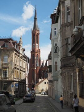 Wałbrzych Ulica Stanisława Moniuszki