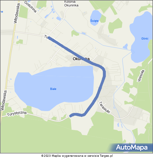 Okuninka – Strefa Płatnego Parkowania